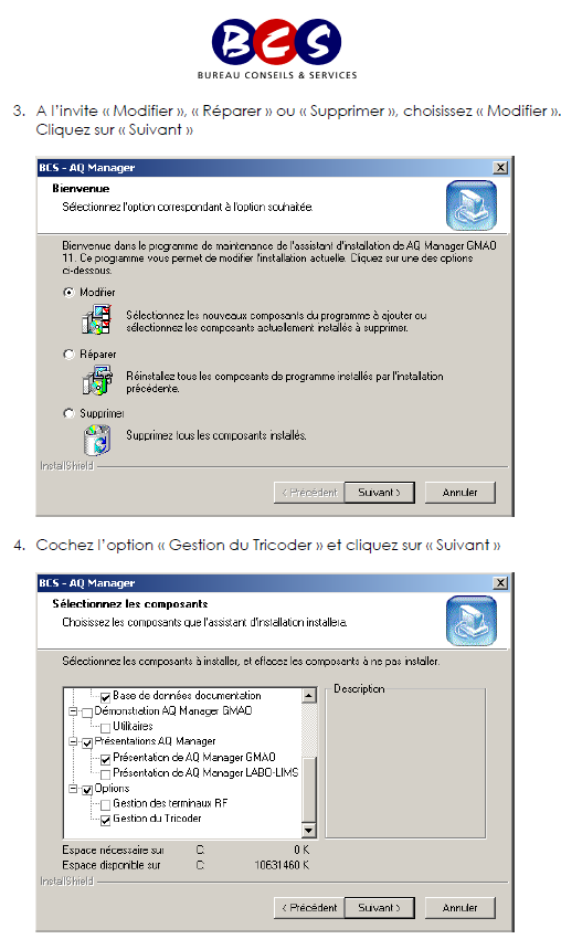 Installation et utilisation des Tricoder en Terminal Serveur ...